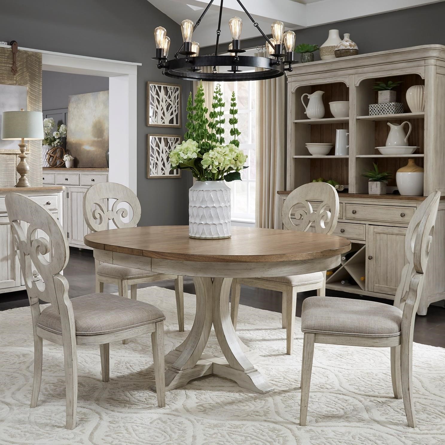 Farmhouse table cheap and chairs